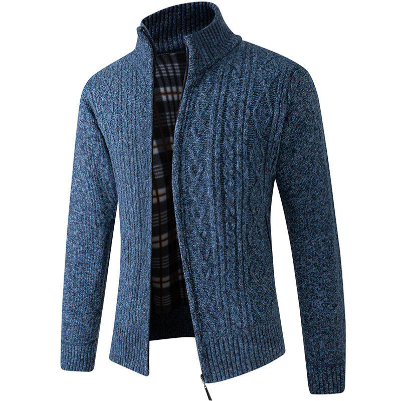 Jeremy – Veste Épaisse en Velours Vegan Premium pour Homme