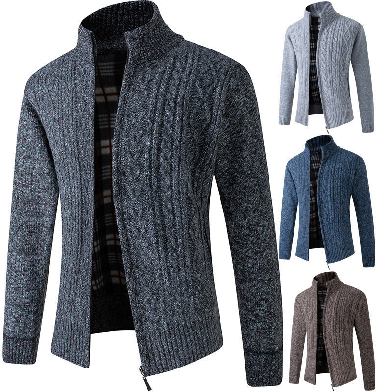 Jeremy – Veste Épaisse en Velours Vegan Premium pour Homme