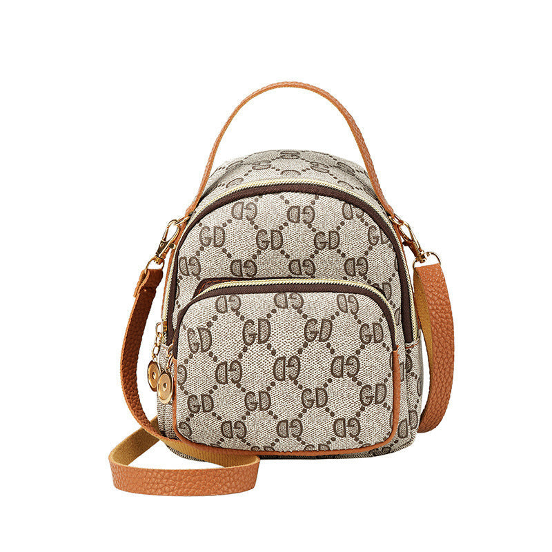 Emma – Sac à dos portable à motif à carreaux