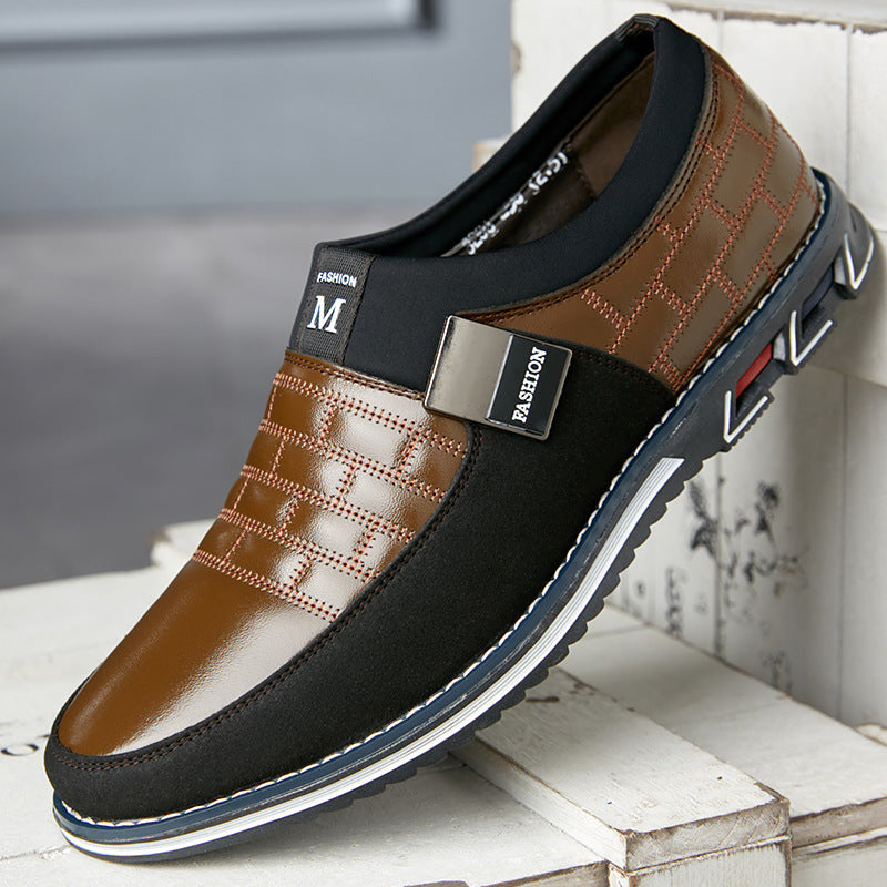 Chris – Grandes Baskets Décontractées en Cuir Vegan pour Hommes