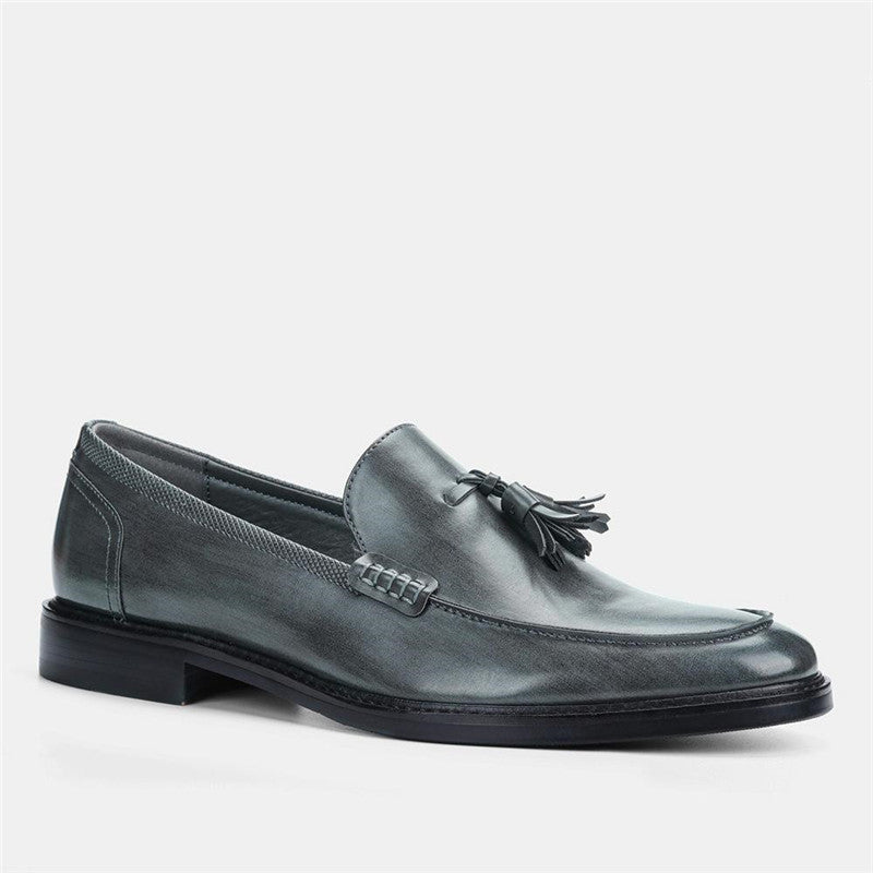 Brendan – Mocassins d'affaires pour hommes en cuir vegan premium