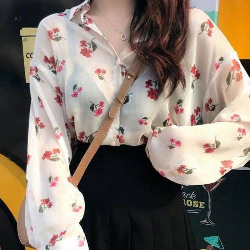 Alison – Blouse Ulzzang pour Femme au Style Printanier et Estival