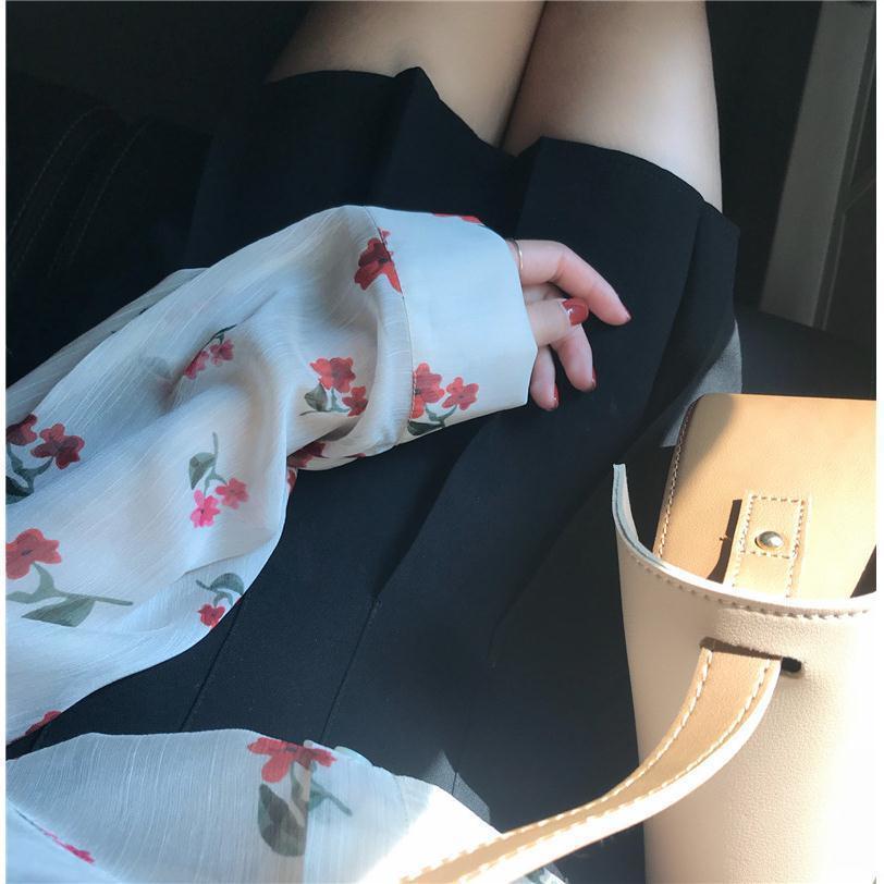 Alison – Blouse Ulzzang pour Femme au Style Printanier et Estival