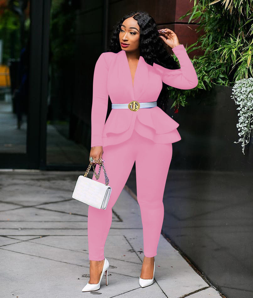 Kathleen – Ensemble Africain Stretch pour Femmes