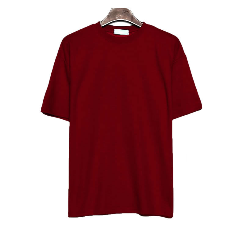 Vincent – T-shirt ample unicolore pour hommes
