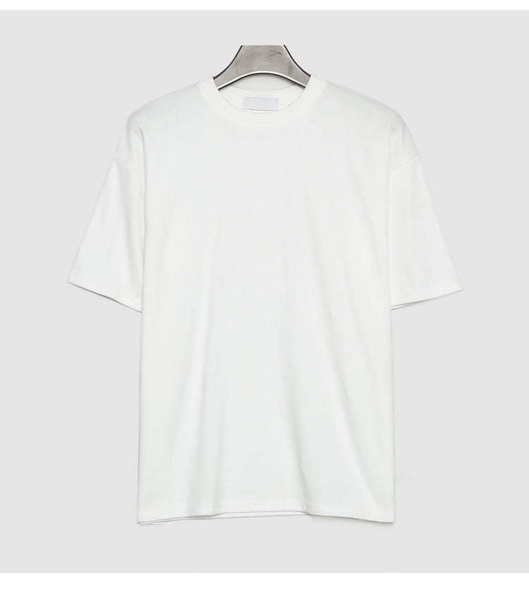 Vincent – T-shirt ample unicolore pour hommes