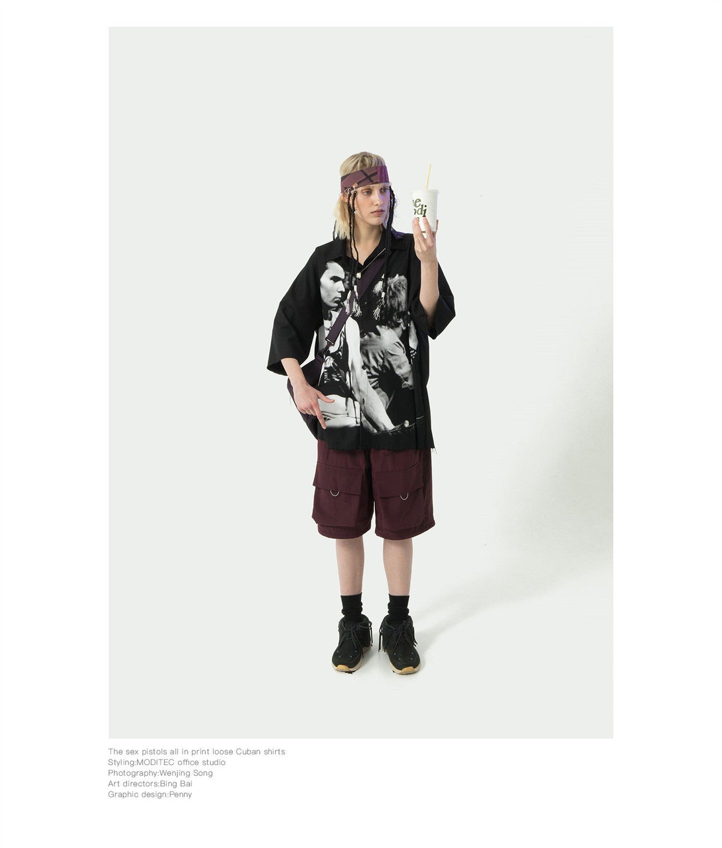 Graham – Chemise décontractée homme à manches courtes