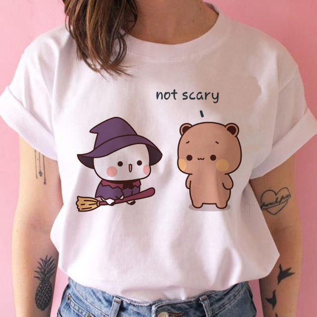Amanda – T-shirt Kawaii Punk Anime pour Femmes
