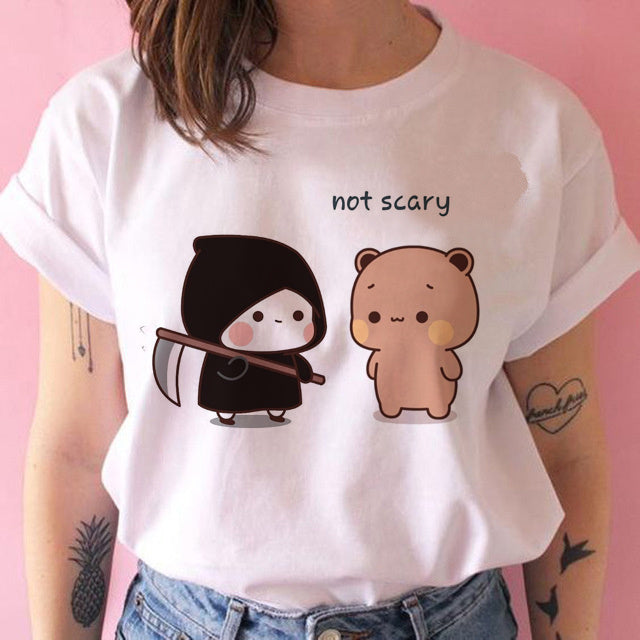 Amanda – T-shirt Kawaii Punk Anime pour Femmes