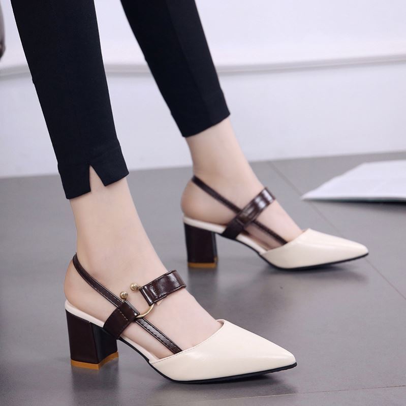 Barbara – Sandales Douces à Talons Épais pour Femmes