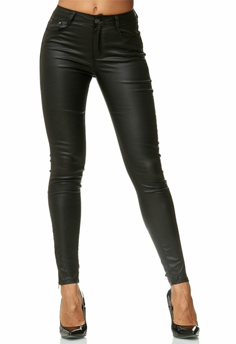 Natalie – Pantalon en cuir vegan pour femme