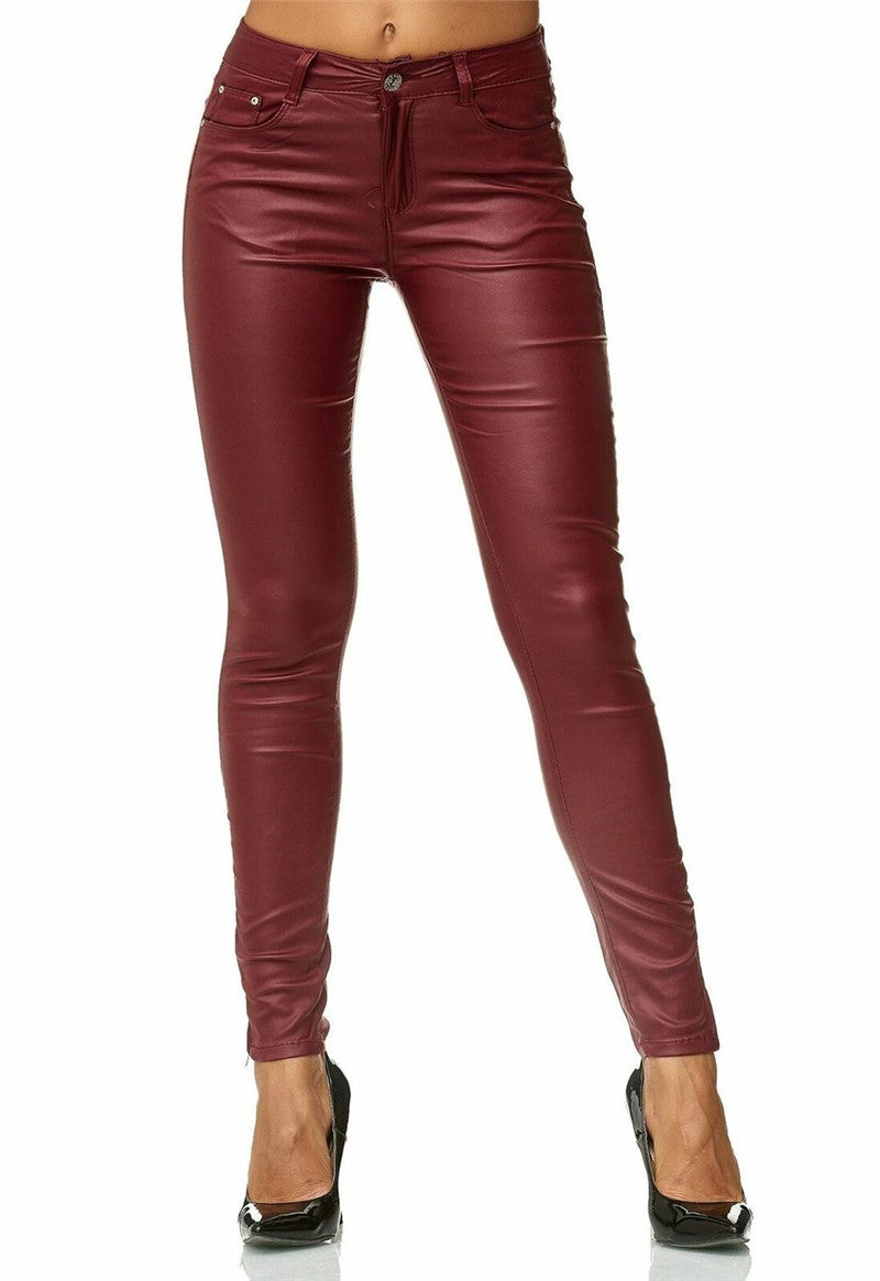 Natalie – Pantalon en cuir vegan pour femme