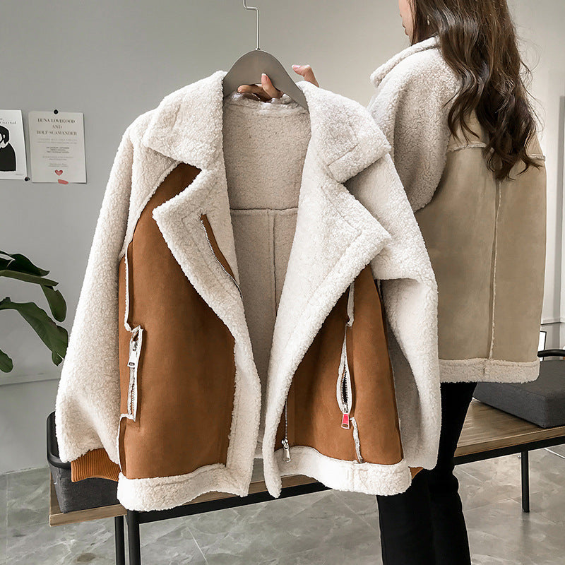Juliet – Veste Moto Courte en Daim Végétalien Premium pour Femmes