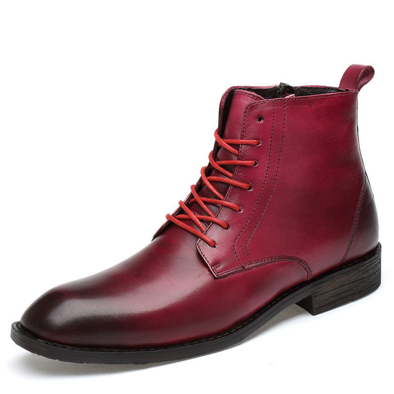 Bradley – Bottes Martin Haut de Gamme pour Hommes en Cuir Vegan Premium