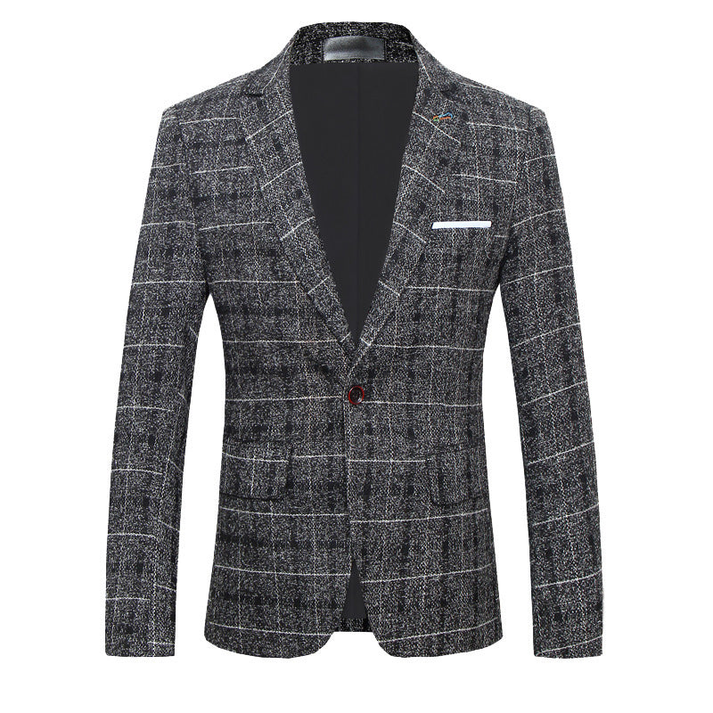 Howard – Costume Homme Ajusté à Motif Classique à Carreaux