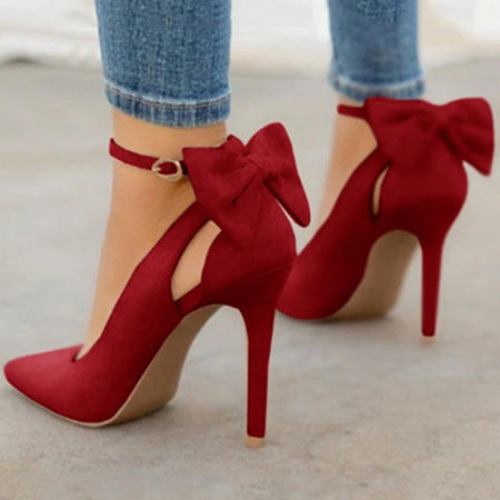 Lauren – Escarpins Hauts avec Nœud