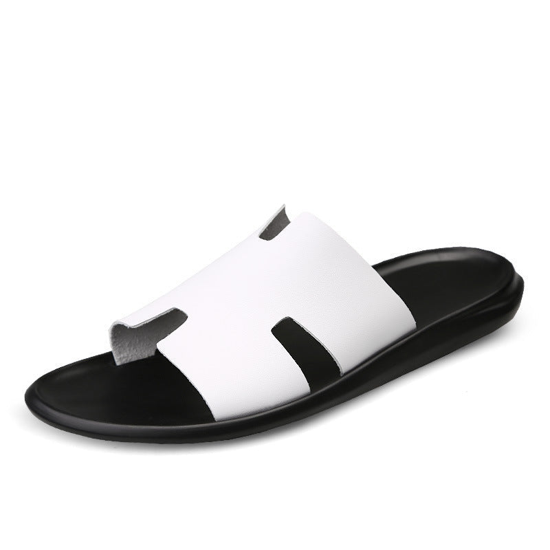 Jay – Sandales tongs en cuir vegan pour homme