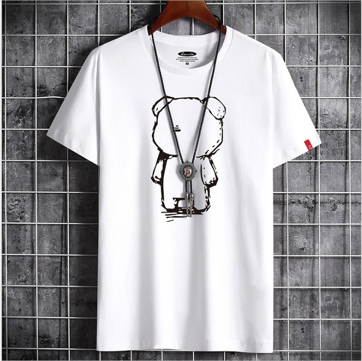 Louis – T-shirt décontracté avec animation d'ours