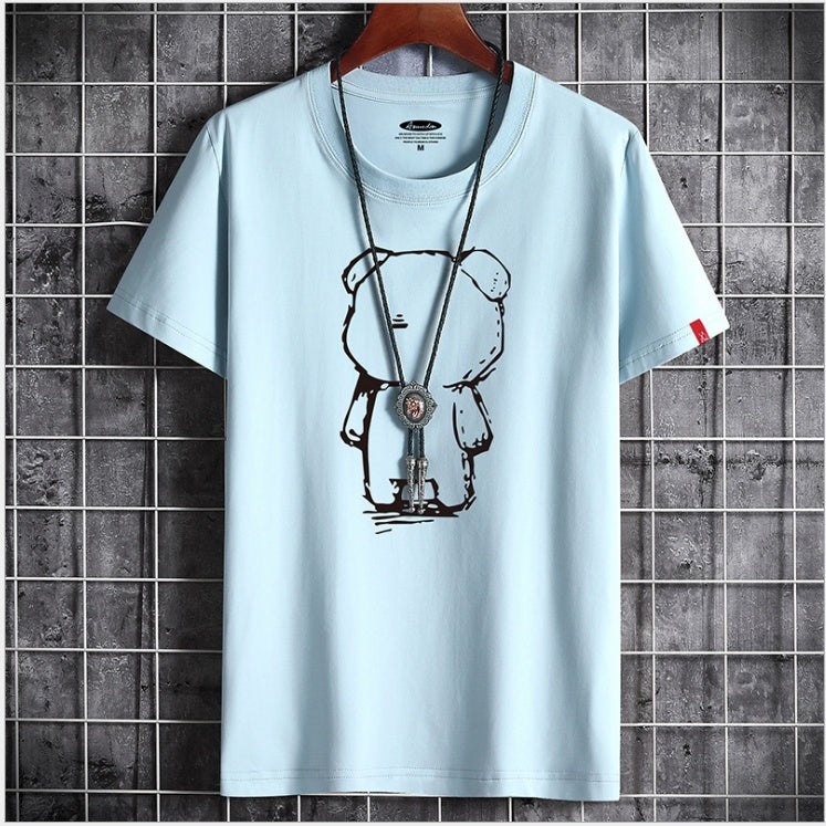 Louis – T-shirt décontracté avec animation d'ours