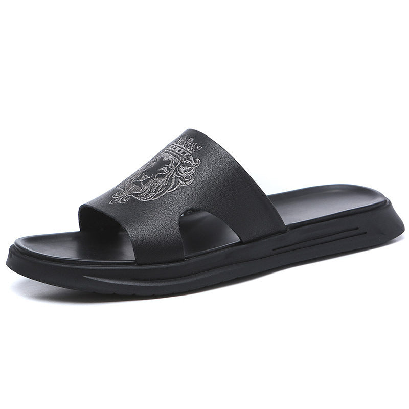 Conrad – Sandales de plage estivales pour hommes en cuir végan