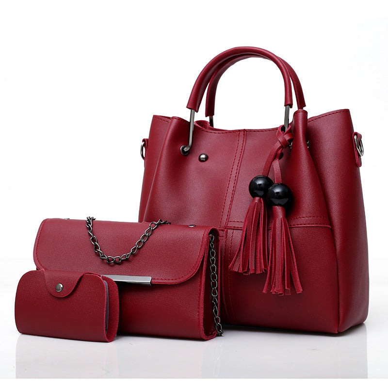 Nicola – Sac à Bandoulière Moderne avec Franges en Ensemble