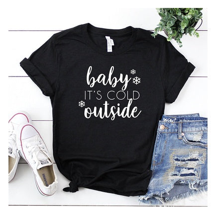 Alison – T-shirt en coton avec motif croix pour femmes