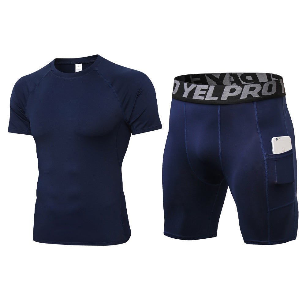 Mathew – Ensemble de sport respirant et séchage rapide pour hommes