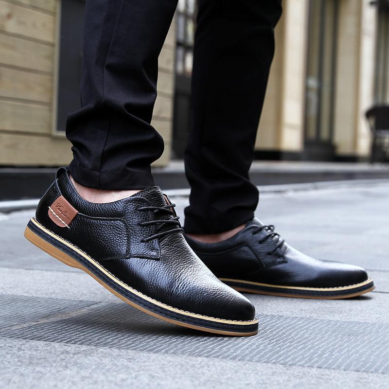 Doug – Grandes Chaussures pour Hommes en Cuir Vegan Premium