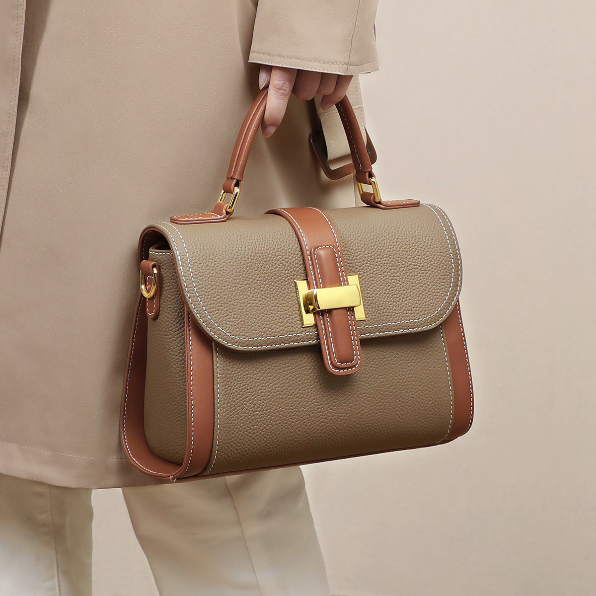 Carly – Sac à main mode polyvalent avec texture avancée