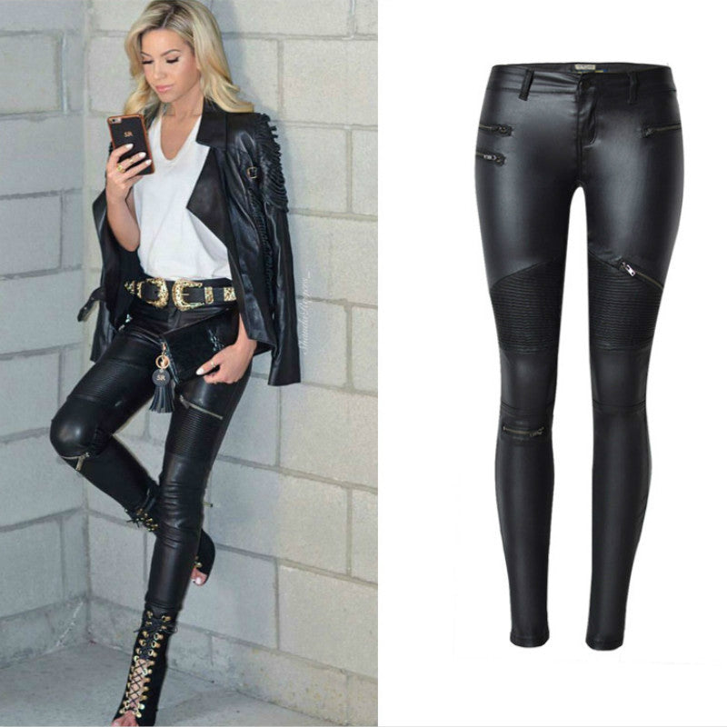 Callum – Pantalon en Cuir Vegan