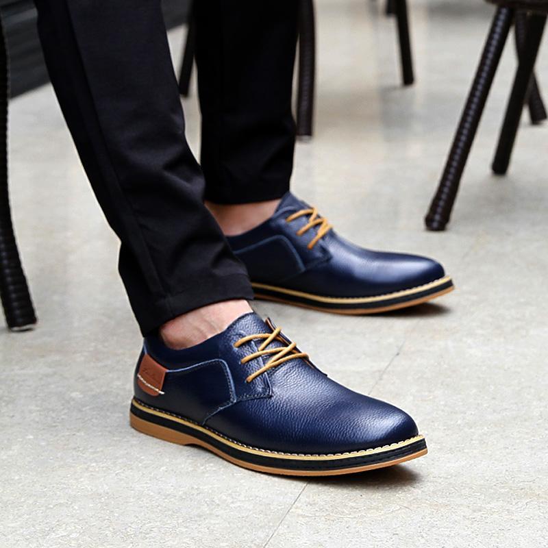 Doug – Grandes Chaussures pour Hommes en Cuir Vegan Premium