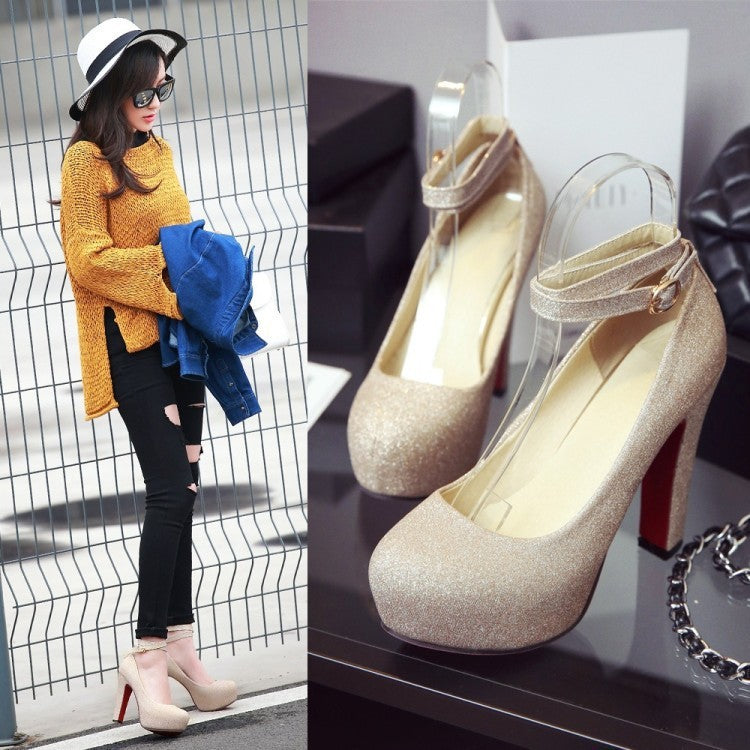 Patricia – Élégants Chaussures de Mariage pour Femmes avec Semelle Épaisse