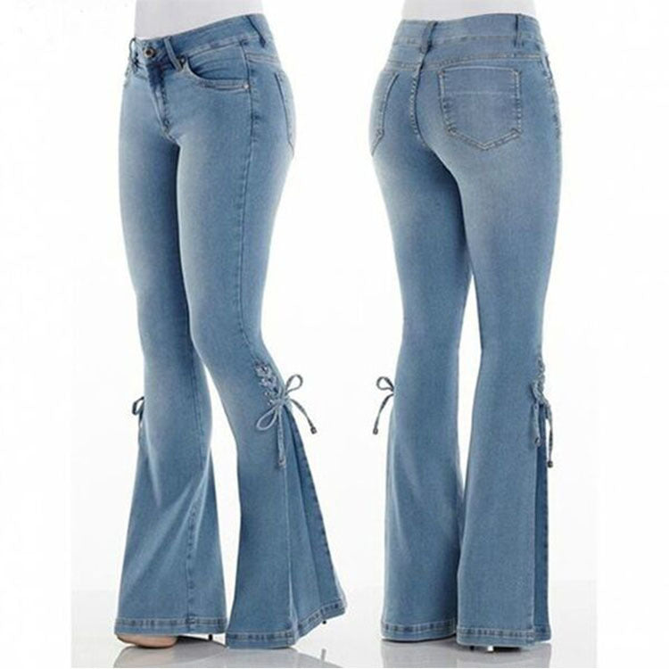 Kate – Jeans Stretch Femme Taille Moyenne