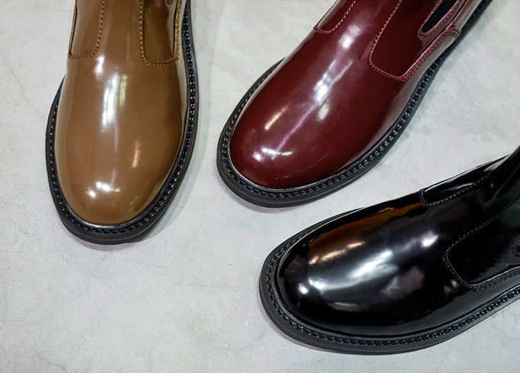 Abigail – Bottines britanniques en cuir vegan