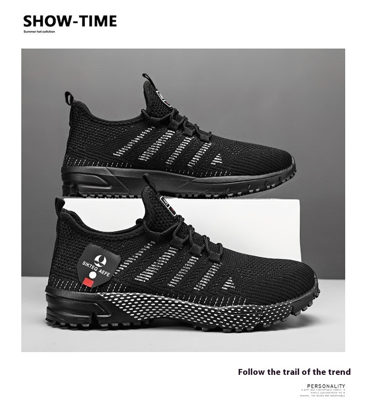 Aaron – Sneaker en Mesh Élégant pour Homme