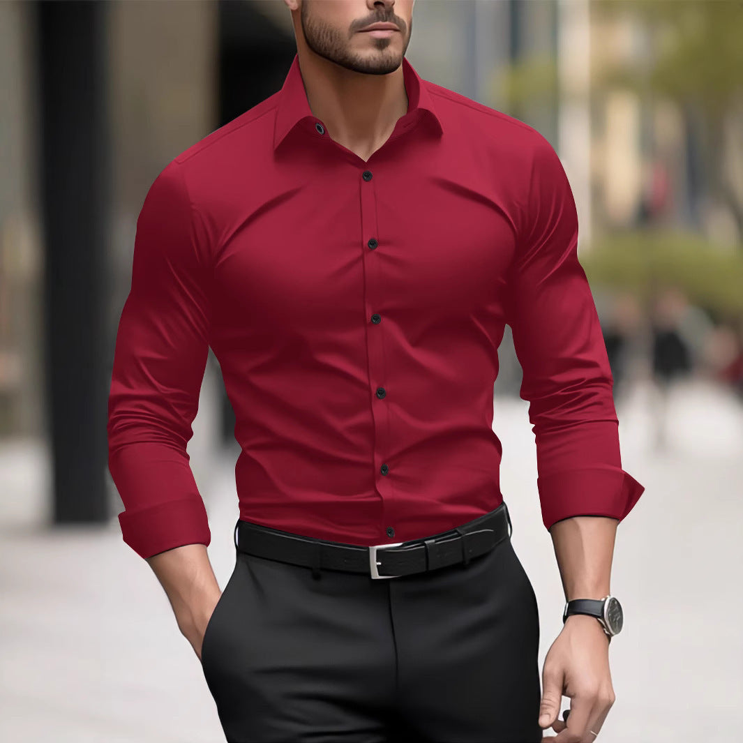 Kirk – Chemise Business-Casual Longue pour Homme