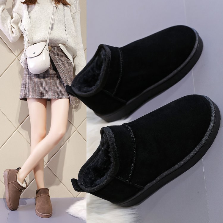 Carol – Bottes Épaisses en Peluche pour Femmes