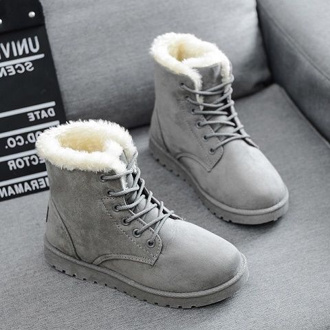 Marion – Bottes plates à lacets pour femmes