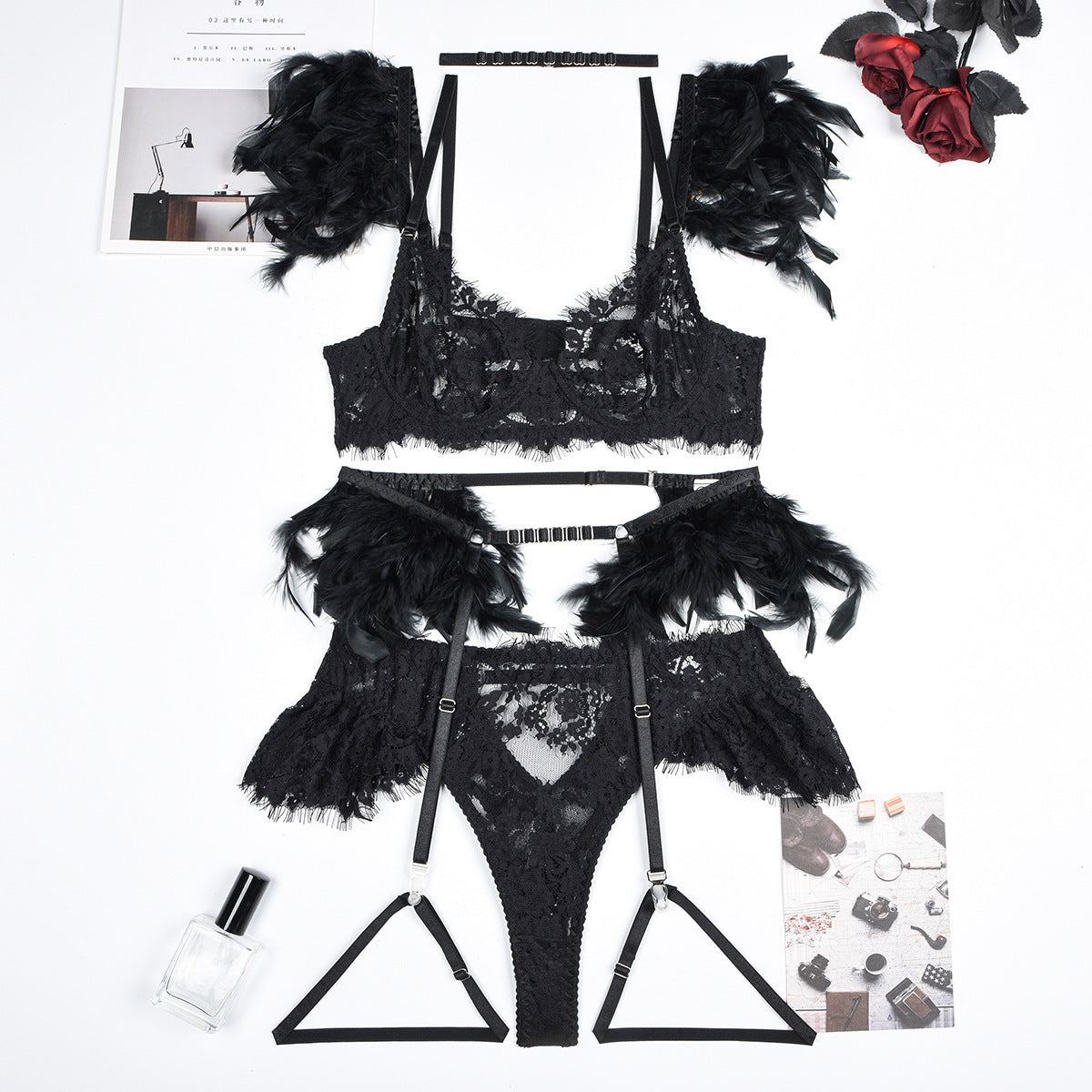 Phoebe – Lingerie en Dentelle Sexy pour Femme
