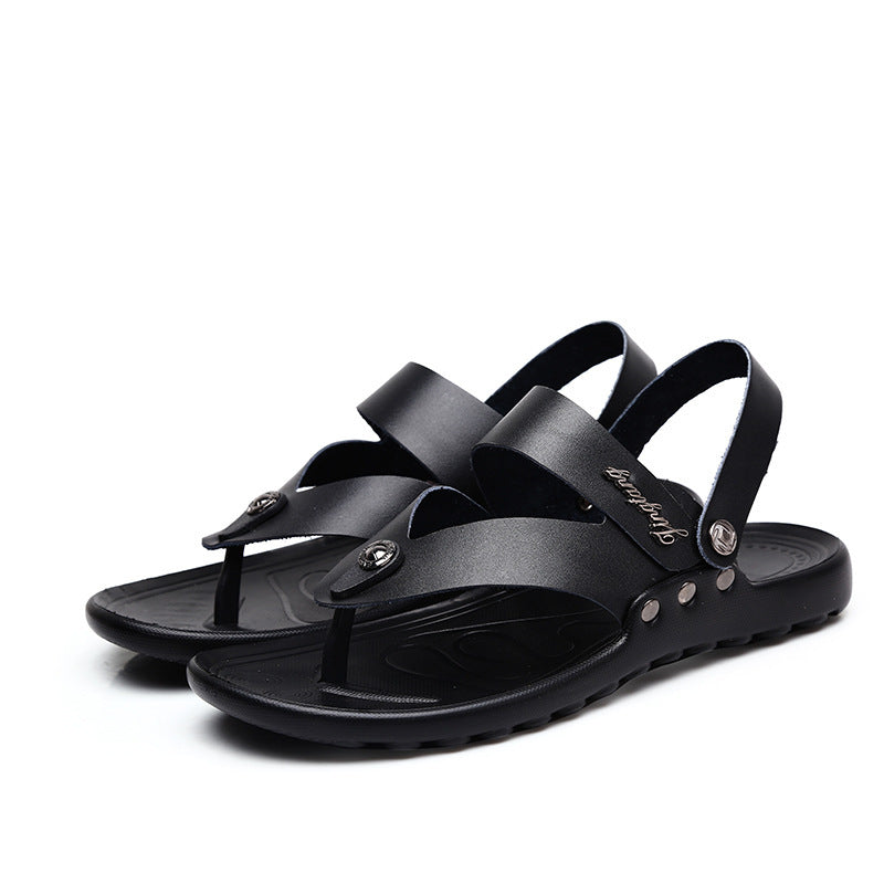 Arthur – Sandales Hommes à la Mode en Cuir Vegan pour la Plage