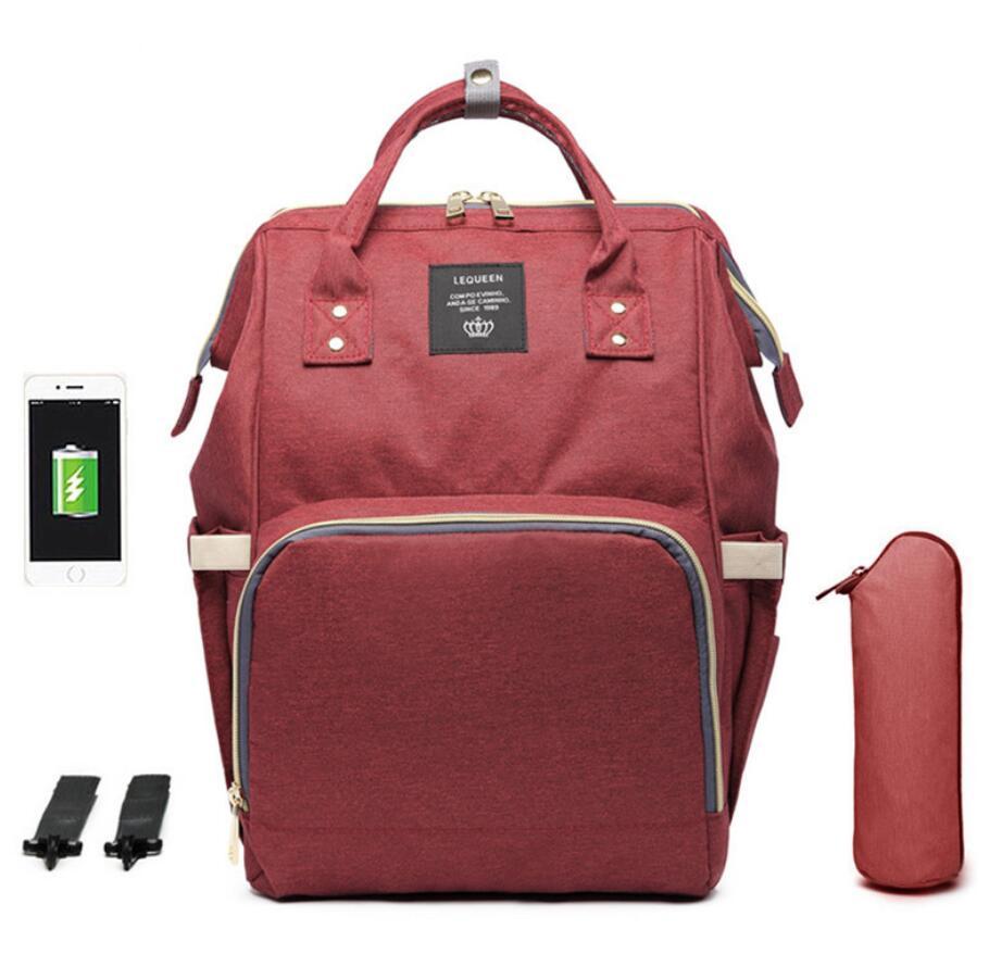 Carly – Sac à langer grande capacité pour mamans au design élégant