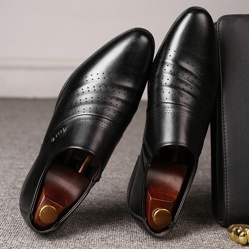 Stanley – Chaussures élégantes pour hommes avec embout en cuir vegan
