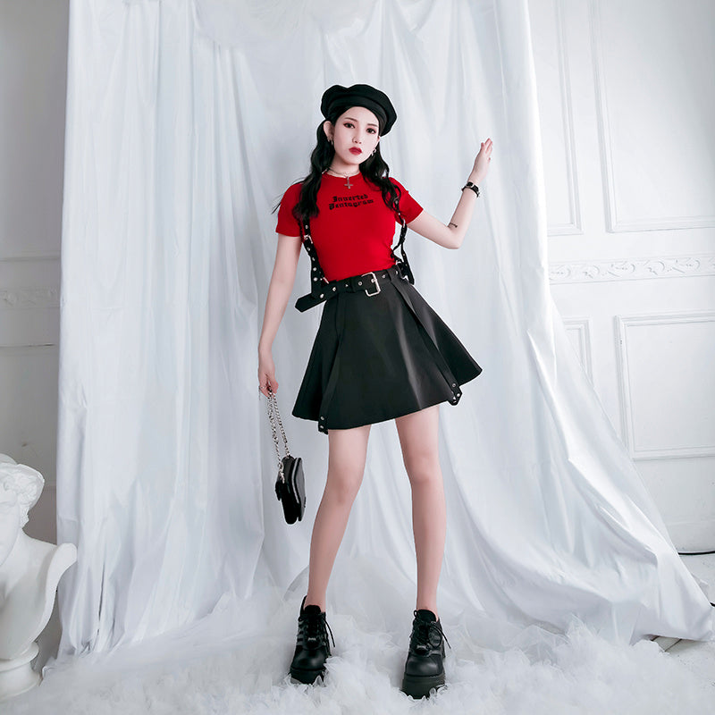 Chelsea – Robe Punkrock-Métal avec trois styles de port