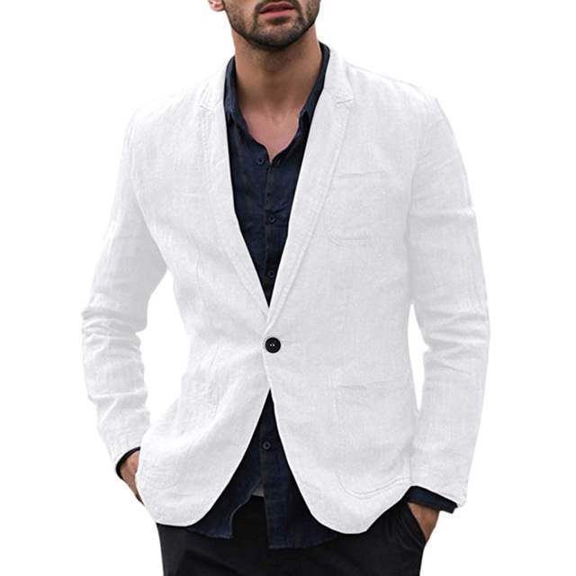 Allan – Blazer Léger en Coton pour Hommes