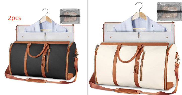 Emma – Grande Capacité Sac de Voyage Duffle pour Femmes, Sac à Costume Pliable, Imperméable