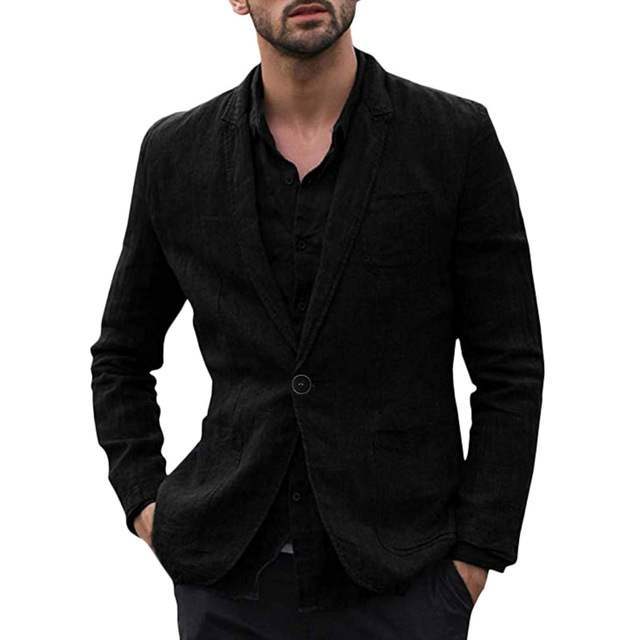 Allan – Blazer Léger en Coton pour Hommes