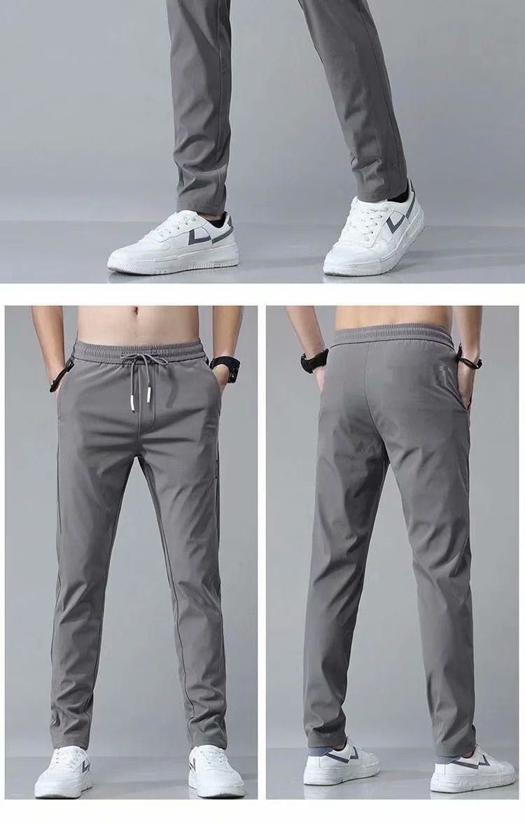 Conrad – Pantalon de Jogging Décontracté pour Hommes avec Cordon de Serrage Style Coréen