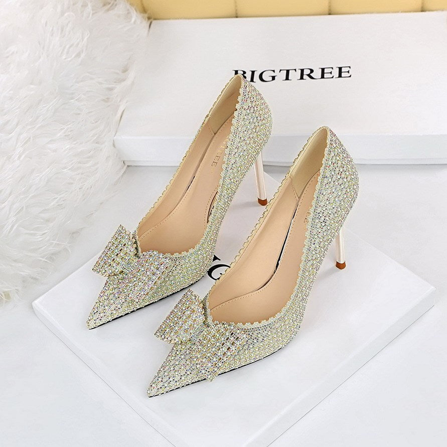 Holly – Chaussures de Mariée Princesse avec Talons Hauts Fins