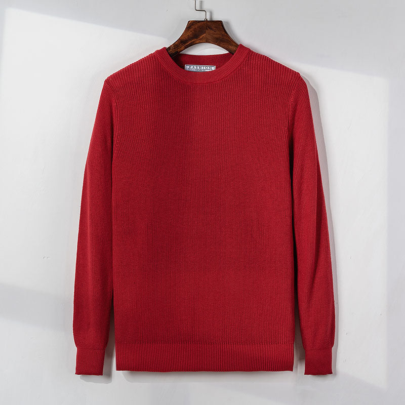 Laurence – Herren Strickpullover mit Rundhalsausschnitt