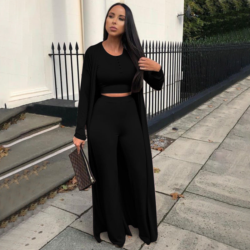 Melanie – Robe Décontractée Unie pour Femme